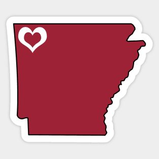 Arkansas Love! Sticker